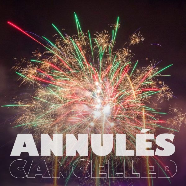 Fireworks cancelled