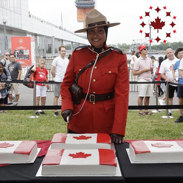 Souvenez-vous du beau gâteau de la fête du Canada de Montréal 2022. Merci à…